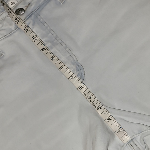 Ava & Viv Light Wash Midi Shorts Woman Size 17 - Picture 4 of 7